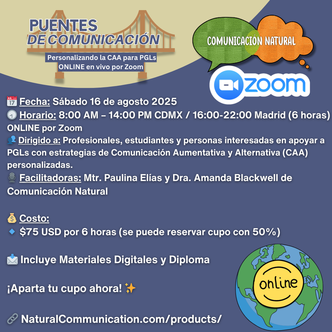 Puentes de Comunicación: CAA para PGLs ONLINE