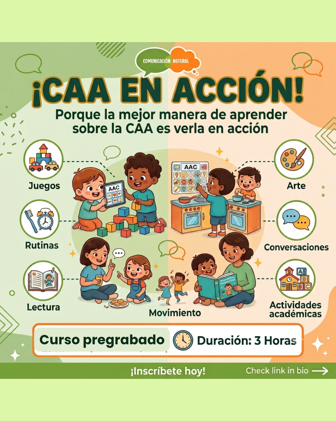 ¡CAA en acción! Taller intensivo de 3 horas